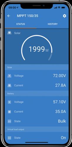 Image du produit Victron Energy Contrôleur de charge SmartSolar MPPT 150/35
