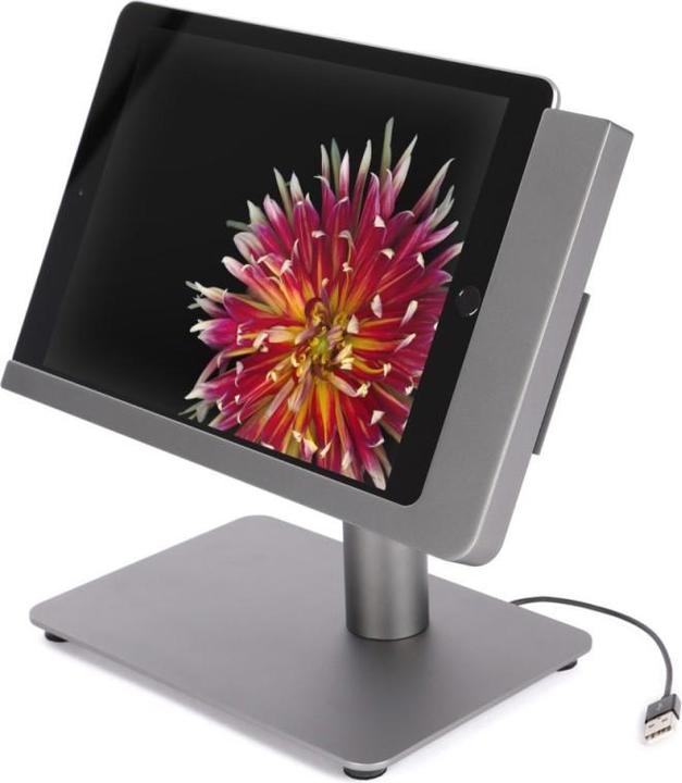 Actual product image Viveroo free flex#381217 iPad stand solution lacquer DarkSteel