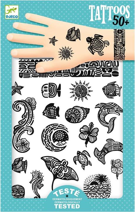 Djeco Tattoos Polynesien