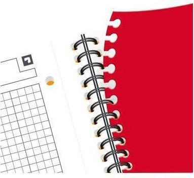 Actual product image Oxford Activebook (A4, Checked, Soft cover)