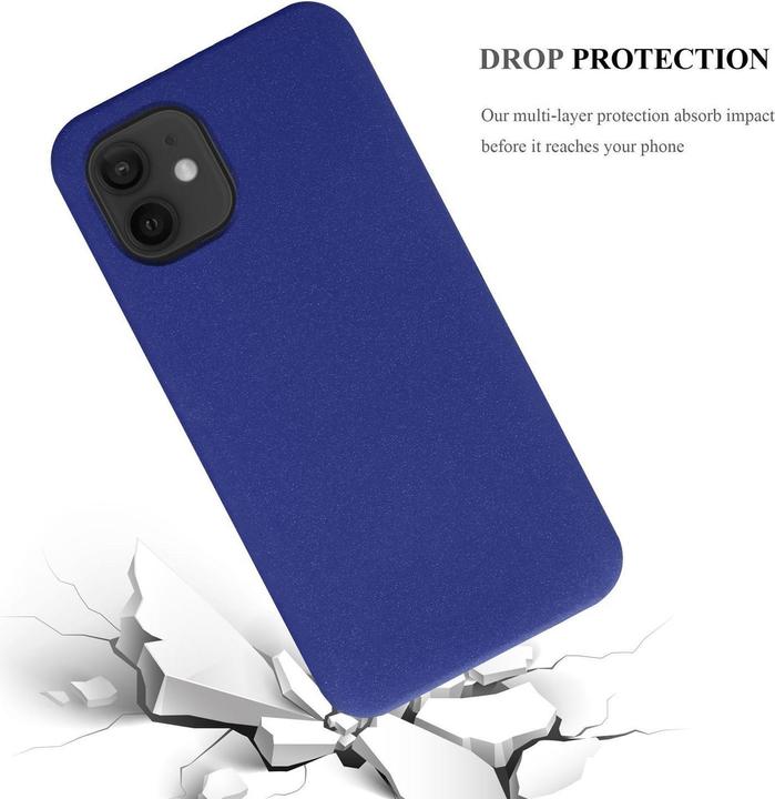Productafbeelding Cadorabo TPU Frosted Cover (Realme 12 Pro+, Apple iPhone 12)