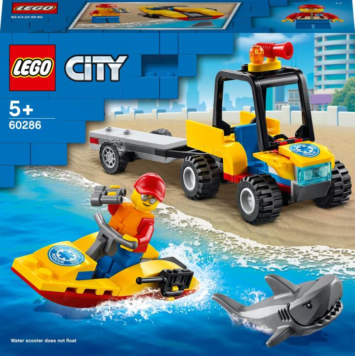Image du produit LEGO Quad de sauvetage sur la plage (60286, LEGO City)