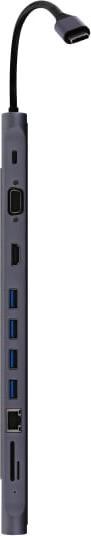 Actual product image T'nB TNT Dock 11-in-1 Type-C (USB-C, 11 Ports)