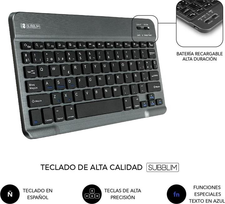 Produktbild Subblim FUNDA TABLET KEYTAB PRO BT LENOVO TAB M10 FHD PLUS 10.3" TB-X60 (Eng. Int.)