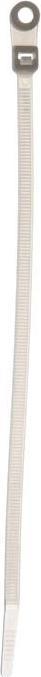 Actual product image Elematic CABLE TIES 200X4.5 W/HOLE WHITE 100PCS (100 pcs.)