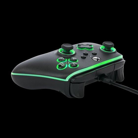 Produktbild PowerA XB Controller Advantage wired Lumectra black (Xbox Series X, Xbox Series S)