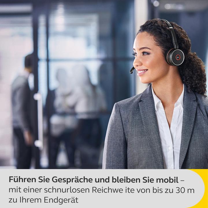 Actual product image Jabra Evolve 75 SE Duo inkl. Link 380 (Wireless, USB-A)