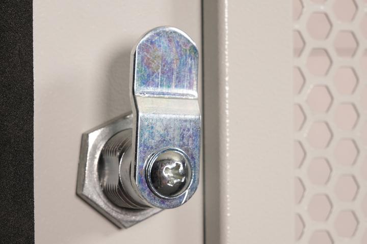 Actual product image Digitus 19" 12U wall-mounted housing, SOHO PRO perforated door, 595 x 540 x 400 mm, grey (12 RU, 19 inch rack)