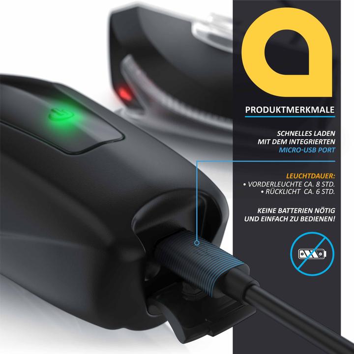 Image du produit Aplic Kit de lampes pour vélo (400 lm)
