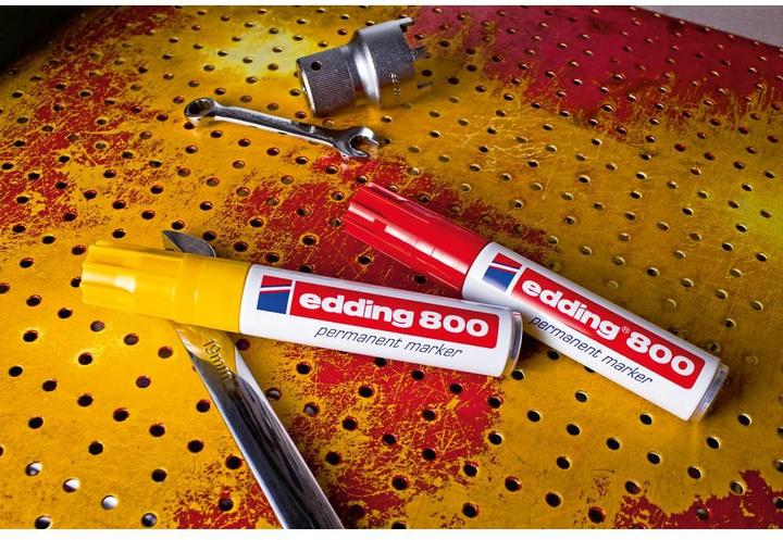 Actual product image Edding 800 permanent marker blue (Blue, 12 mm, 1 x)