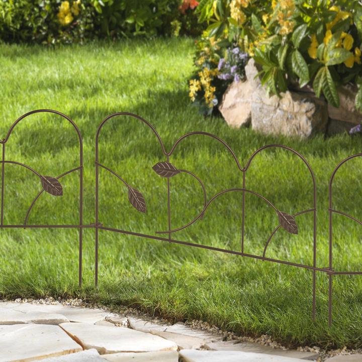 Image du produit Relaxdays 4x bordure de parterre (1.50 cm)