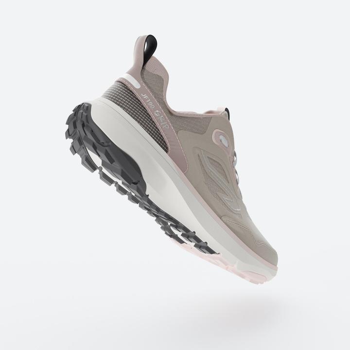 Actual product image Kalenji Laufschuhe Trailrunning Damen - JF 190 Grip beige/rosa (42)