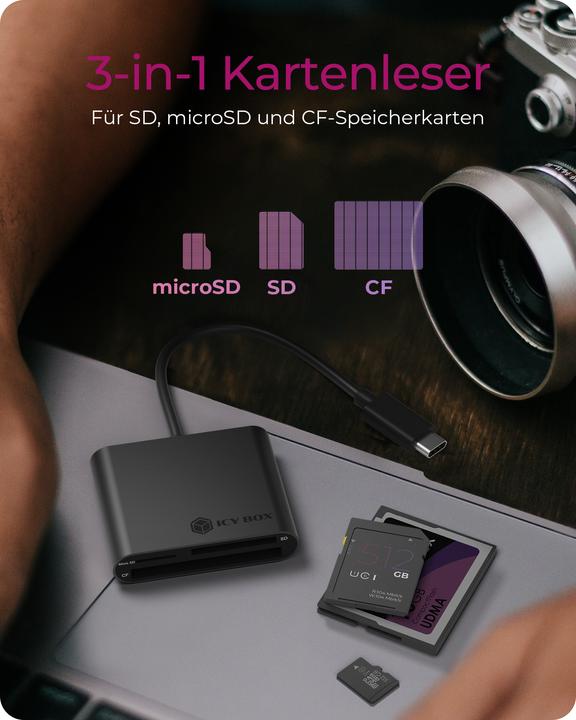 Image du produit Icy Box IB-CR301-C3 (USB-C)