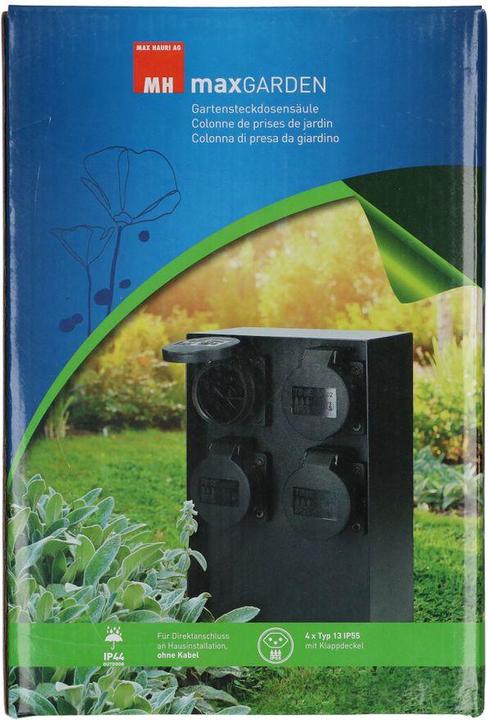 Actual product image Max Hauri Garden socket pillar