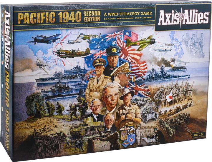 Asmodée Axis & Allies - 1940 Pacific 2nd Edition (RGD02555)