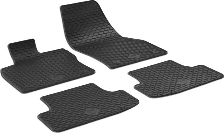 Actual product image Walser Rubber mats for VW T-Roc BJ 2017 - today (2 front mats + 2 rear mats)
