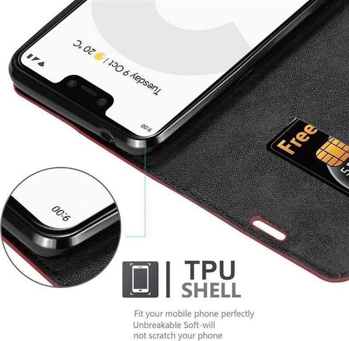 Actual product image Cadorabo Book Invisible Magnet Cover (Google Pixel 3 XL)
