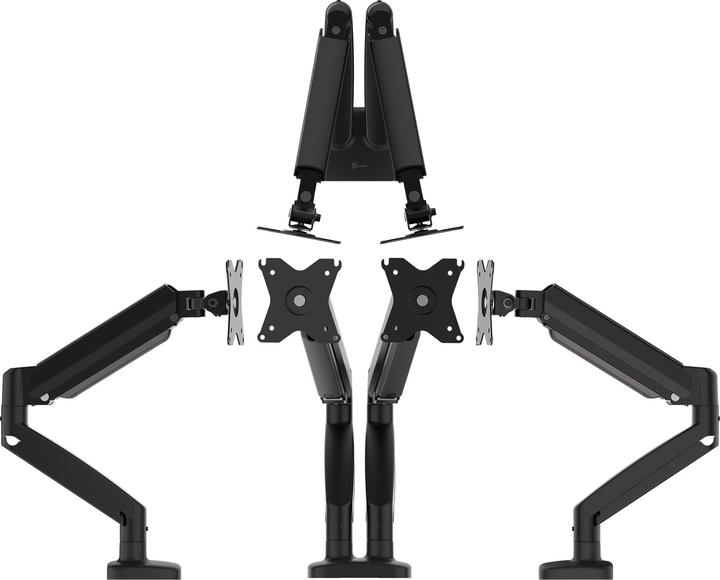 Produktbild j5Create JTSA102-N, Klemme/Durchführung, 16 kg, 43,2 cm (17"), 81,3 cm (32"), 100 x 100 mm (Tisch, 32.01")