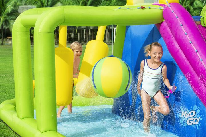 Actual product image Bestway WATER PARK MEGA Inflatable Water Amusement Park