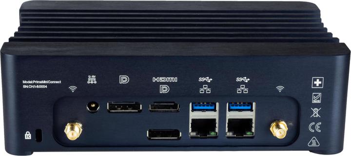 Produktbild Prime Computer PC PrimeMini Connect (AMD, 8GB, 120GB, WLAN, Win IoT) (AMD Ryzen Embedded R1606G, 8 GB, 120 GB)