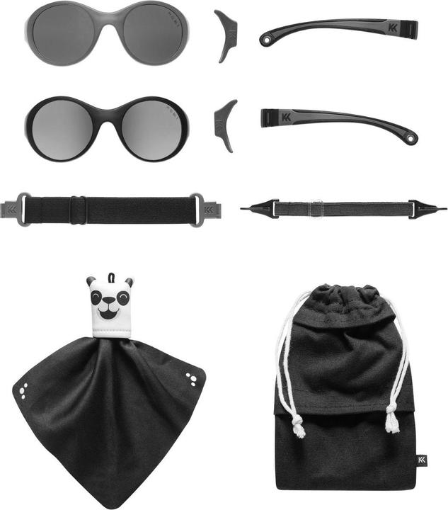 Actual product image Mokki Children's sunglasses black 0-2 years click & change