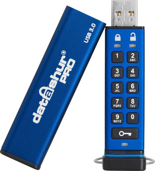 Actual product image iStorage Datashur Pro (16 GB, USB 3.0, USB-A)