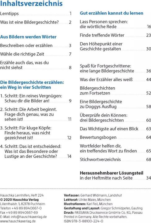 Immagine prodotto Bildergeschichte. Aufsatz 4.-5. Klasse (Tedesco, Karl Feil, Gerhard Widmann, 2021)