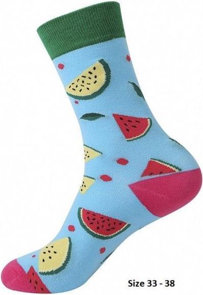 Musthaves Kindersocken Grösse 33 - 38 cm - Wassermelonen (33 - 38)