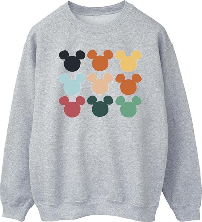 Disney Mickey Mouse Heads Square Sweatshirt (XXL)