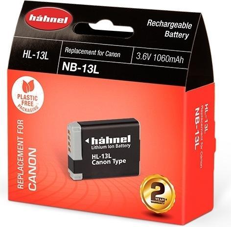 Actual product image Hähnel Replacement battery HL-13L, for Canon NB-13L (Rechargeable battery)