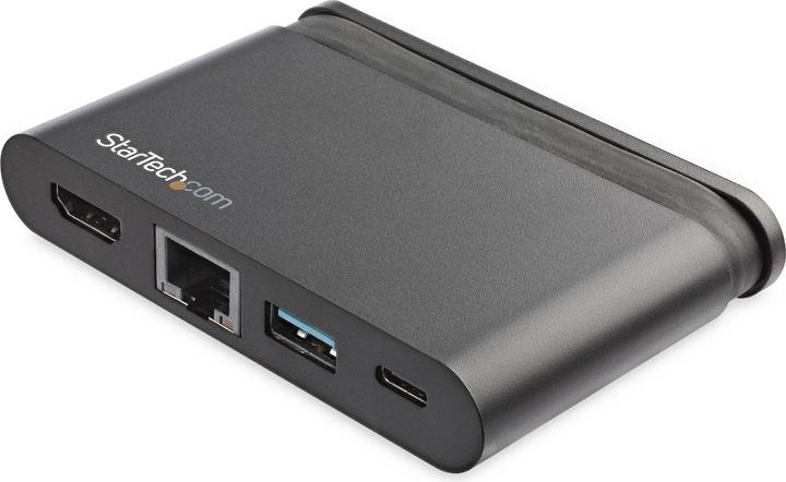 Immagine prodotto StarTech Adattatore USB C Multiport con HDMI - 4K - Mac / Windows - 1xA + 1xC - 100W PD 3.0 - GbE (USB-C, 3 Porti)