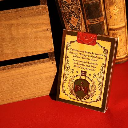 Actual product image Bicycle Bourbon cards (English)