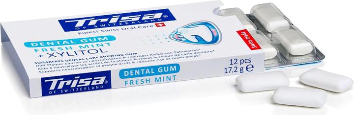 Produktbild Trisa Dental Gum Fresh Mint (12 Stk., 24 g)