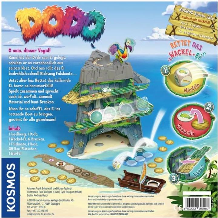 Actual product image Kosmos Dodo (German)
