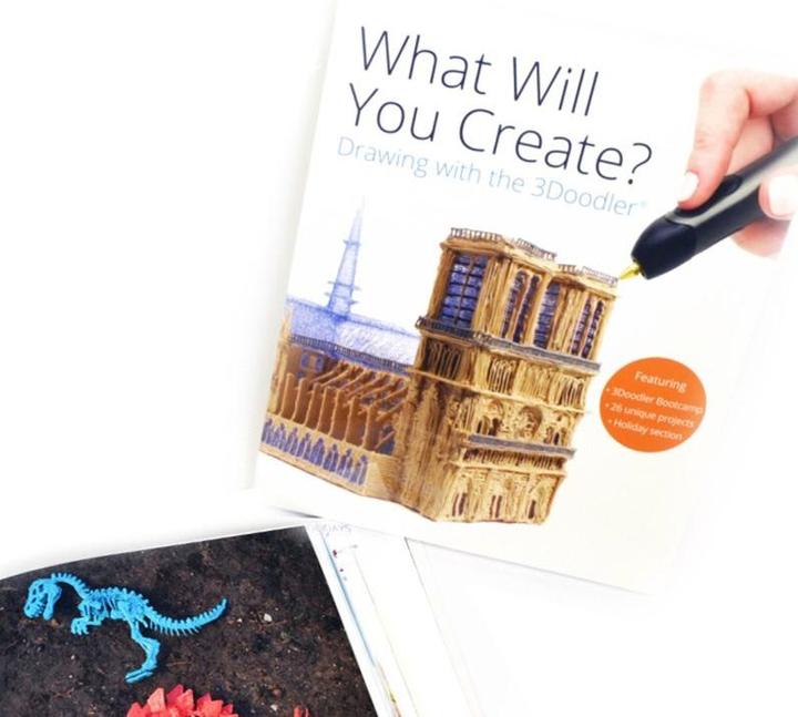 Actual product image 3Doodler Book - Knyga of projects in 3D