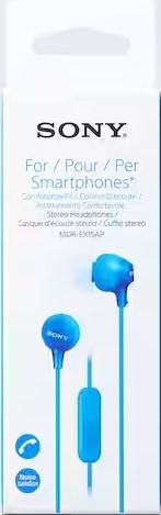 Immagine prodotto Sony Mdr-Ex15ap (Nessuna soppressione del rumore, Cablato)