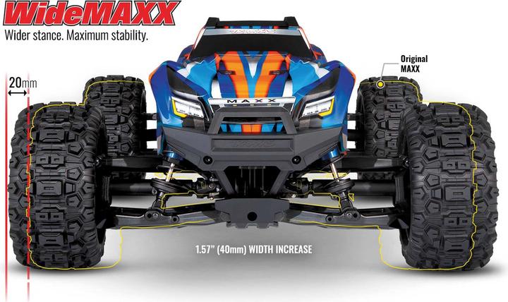 Actual product image Traxxas Wide Maxx Monster Truck 4WD (RTR Ready-to-Run)