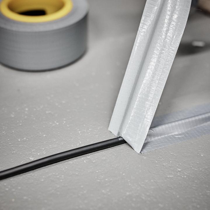 Actual product image Defender EXA-TAPE-VALUE S 50 - Fabric tape, silver, glossy, 50 mm x 50 m (50 mm)