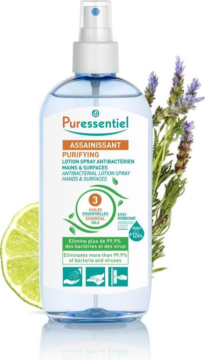 Image du produit Puressentiel Reinigend antibakterielles Lotion Hände und Oberflächen (250 ml)
