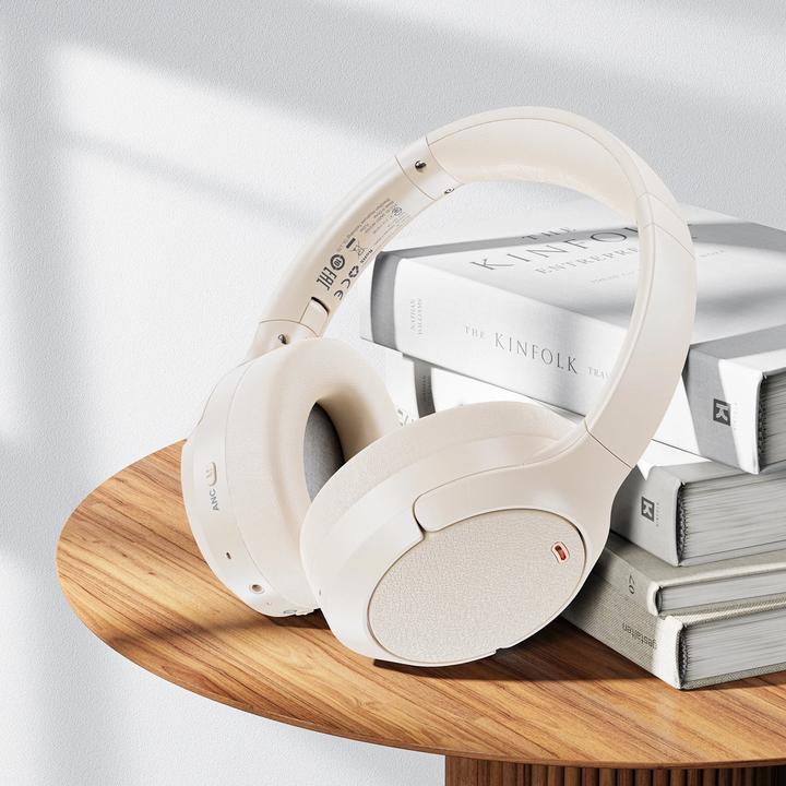 Image du produit Acefast H6 ANC Casque sans fil Bluetooth 5.3 IPX4 supra-auriculaire - Blanc (ANC, Sans fil)