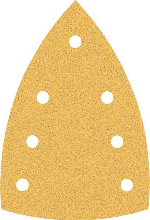 Actual product image Bosch Professional Zubehör Accessories 2608901642 Sanding paper for multi-sander grit 80 (L x (G80)