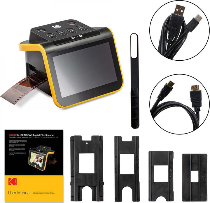 Productafbeelding Kodak Slide N Scan digitale filmscanner (USB, HDMI, SD-kaart)