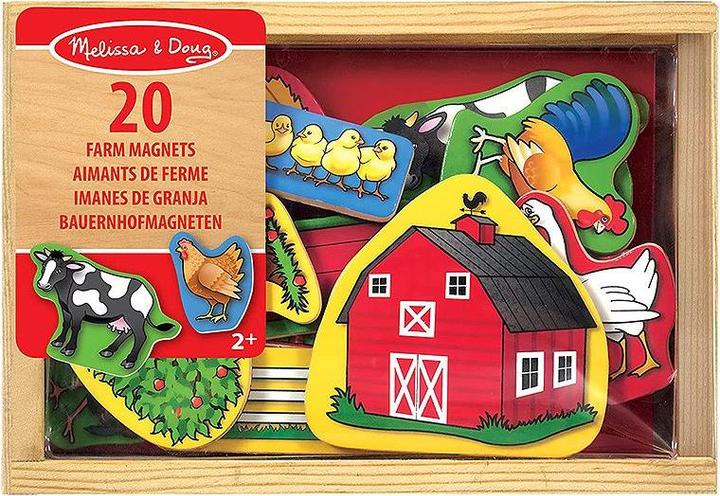 Produktbild Melissa & Doug Bauernhofmagnete (20 x)