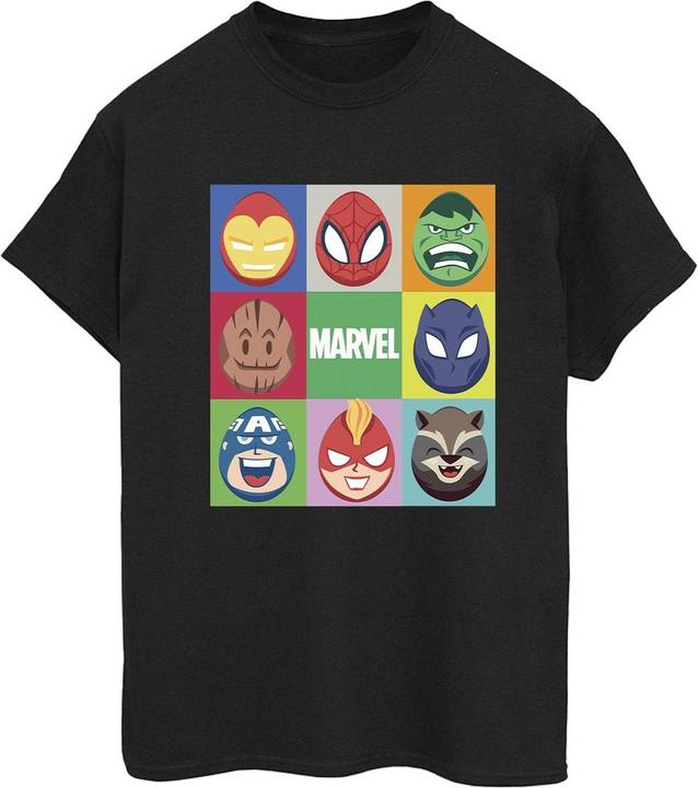 Actual product image Womens/Ladies Easter Eggs Cotton Boyfriend T-Shirt (S)