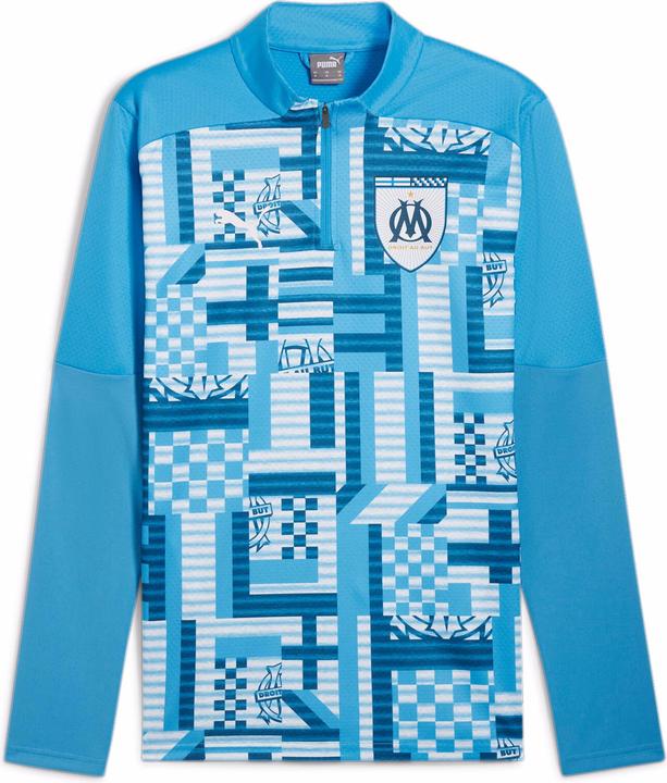 Puma OM Prematch 1/4 Zip Top