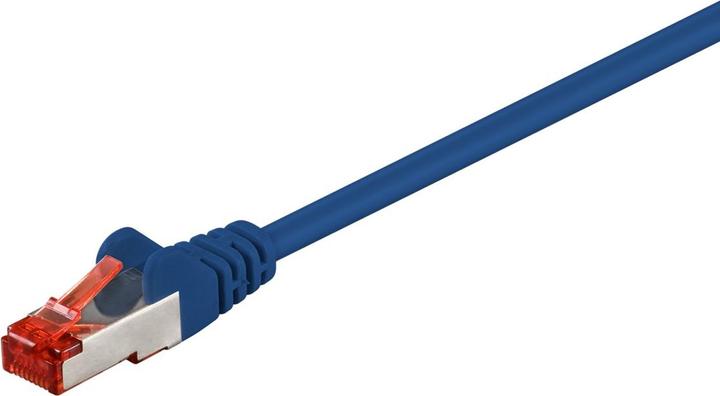 Image du produit Goobay CAT 6 S/FTP CU 3m Bleu (PiMF, 3 m)