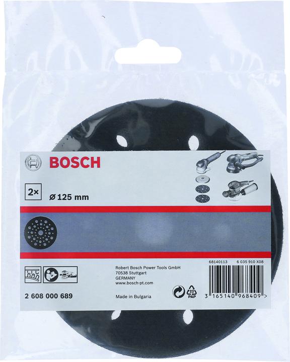 Image du produit Bosch Professional Zubehör Protecteur de plateau de ponçage, 125 mm pour ponceuse excentrique