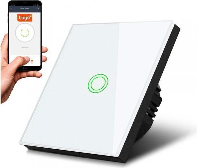 Actual product image Maclean Smart WiFi Touch light switch