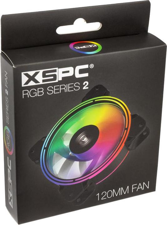 Produktbild XSPC RGB Series 2 ARGB PWM Lüfter (120 mm, 1 x)