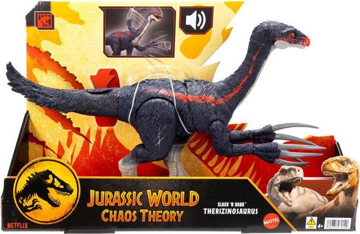 Mattel JURASSIC WORLD SLASH 'N ROAR Therizinosaurus